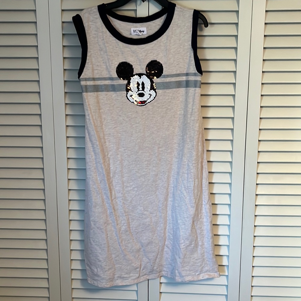 Gap girls Mickey sequin dress XXL